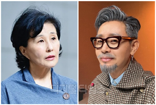 전여옥(왼쪽) 전 국회의원과 가수 이승환씨. <디지털타임스 DB>
